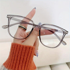 Light Blocking Glasses Clear Lens Reduce Eye Fatigue & UV Glare