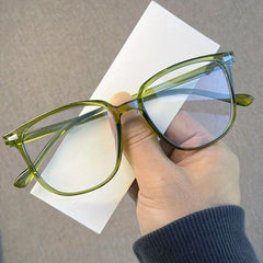 Light Blocking Glasses Clear Lens Reduce Eye Fatigue & UV Glare
