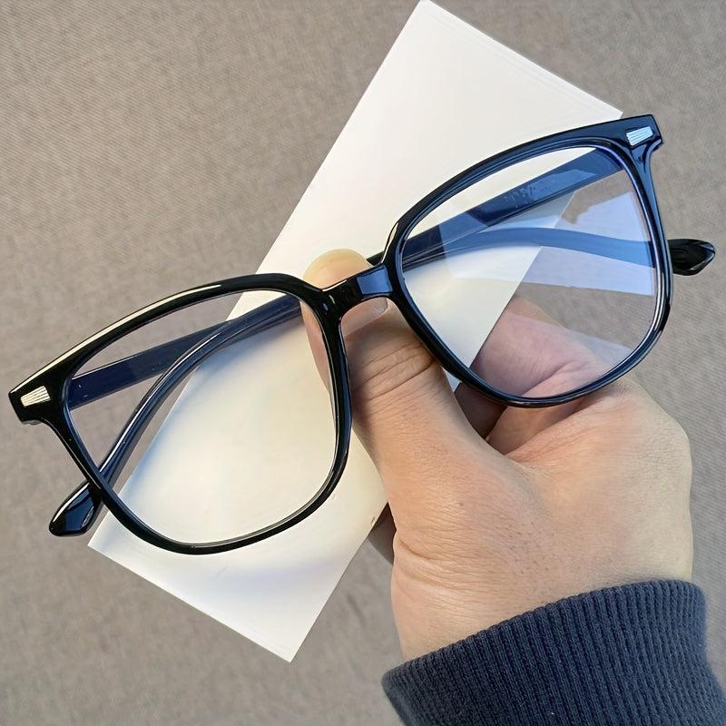 Light Blocking Glasses Clear Lens Reduce Eye Fatigue & UV Glare