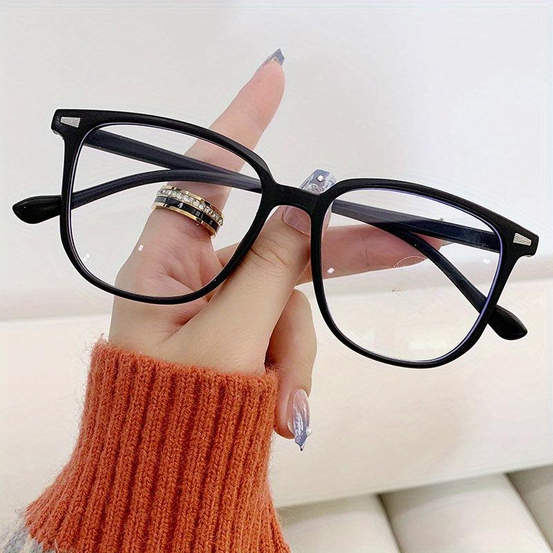 Light Blocking Glasses Clear Lens Reduce Eye Fatigue & UV Glare
