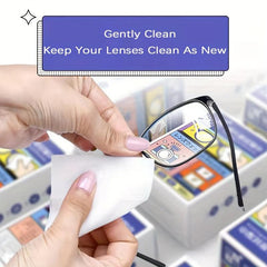 100pcs Disposable Lens Cleaning Wipes Anti fog Paper