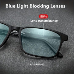Ultralight Titanium Reading Glasses Anti Blue Light Computer Eyeglasses