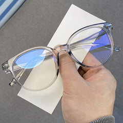 Light Blocking Glasses Clear Lens for Women & Men for Eye Fatigue & UV Glare