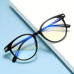 Light Blocking Glasses Clear Lens for Women & Men for Eye Fatigue & UV Glare