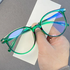Light Blocking Glasses Clear Lens for Women & Men for Eye Fatigue & UV Glare
