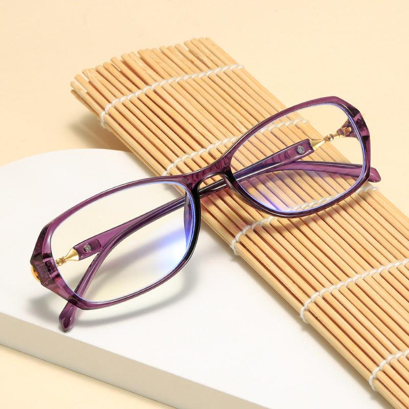 Women's Stone Pattern Multifocal Glasses Frame for Presbyopia