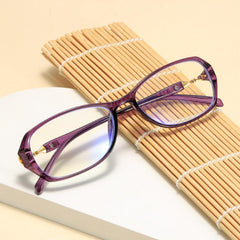 Women's Stone Pattern Multifocal Glasses Frame for Presbyopia