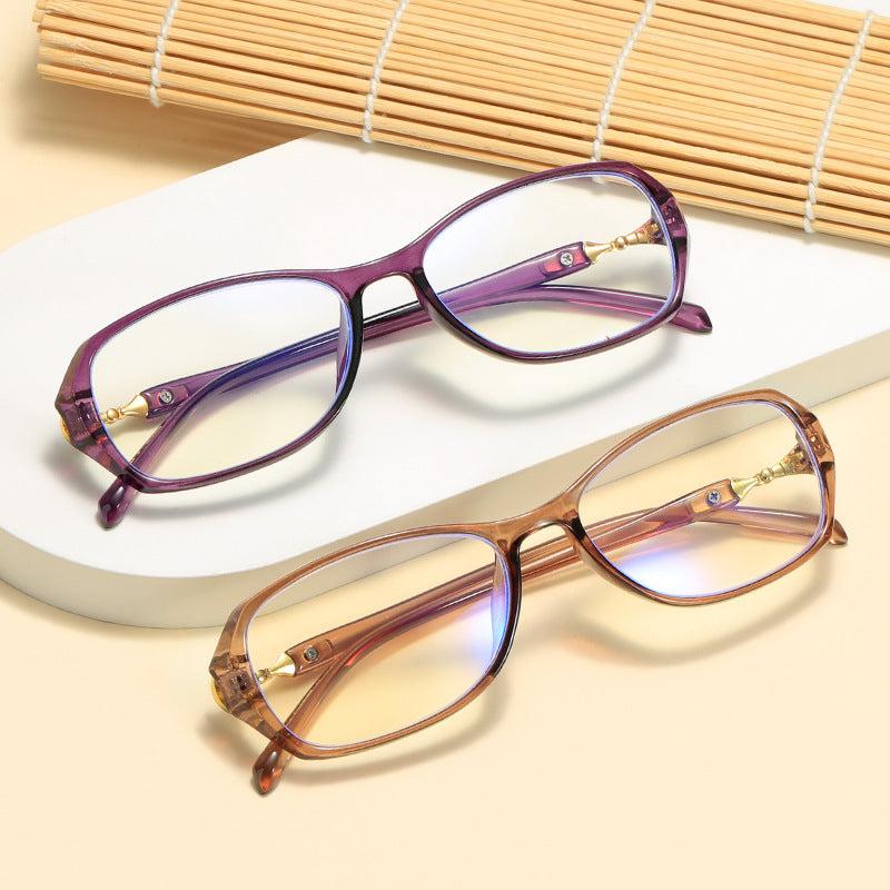 Women's Stone Pattern Multifocal Glasses Frame for Presbyopia