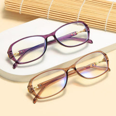 Women's Stone Pattern Multifocal Glasses Frame for Presbyopia