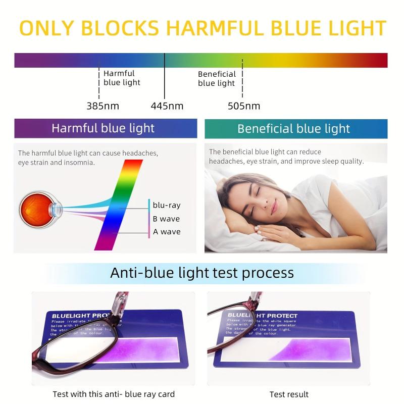 Light Blocking Ladies Readers Pattern Print Anti Glare UV Eyeglasses