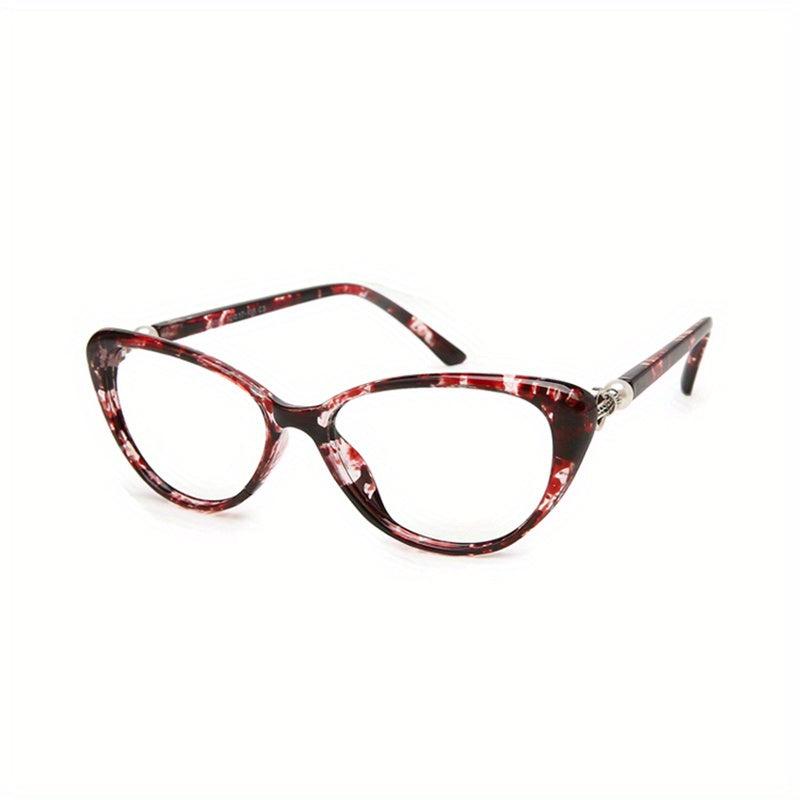 1pc Cat Eye Reading Glasses For Women Light Blocking Reader Lightweight