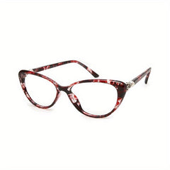 1pc Cat Eye Reading Glasses For Women Light Blocking Reader Lightweight