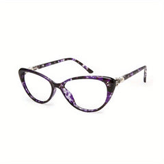 1pc Cat Eye Reading Glasses For Women Light Blocking Reader Lightweight