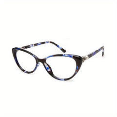 1pc Cat Eye Reading Glasses For Women Light Blocking Reader Lightweight