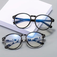 Anti Light Lenses Round Vintage Eyeglasses Frames Fashionable Eyeglasses