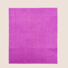 Double Sided Purple Eyeglass Cleaning Cloth 15x15cm