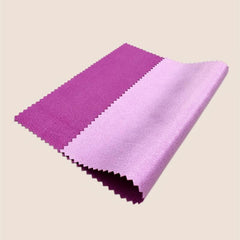 Double Sided Purple Eyeglass Cleaning Cloth 15x15cm