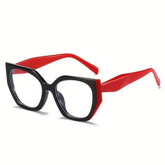 Women's Square Computer Glasses Thick Frame Non Prescription Large Light Glasses