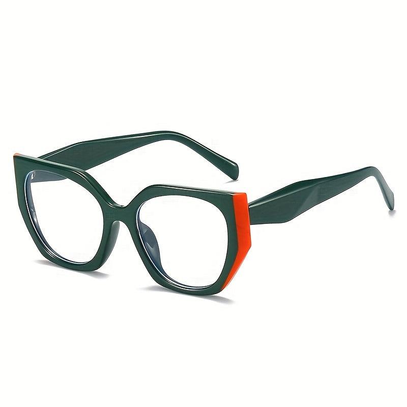 Women's Square Computer Glasses Thick Frame Non Prescription Large Light Glasses