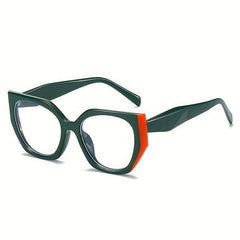 Women's Square Computer Glasses Thick Frame Non Prescription Large Light Glasses