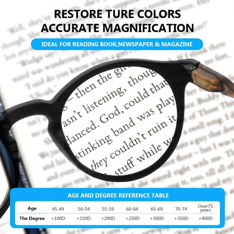 Light Blocking Reading Glasses for Home Use