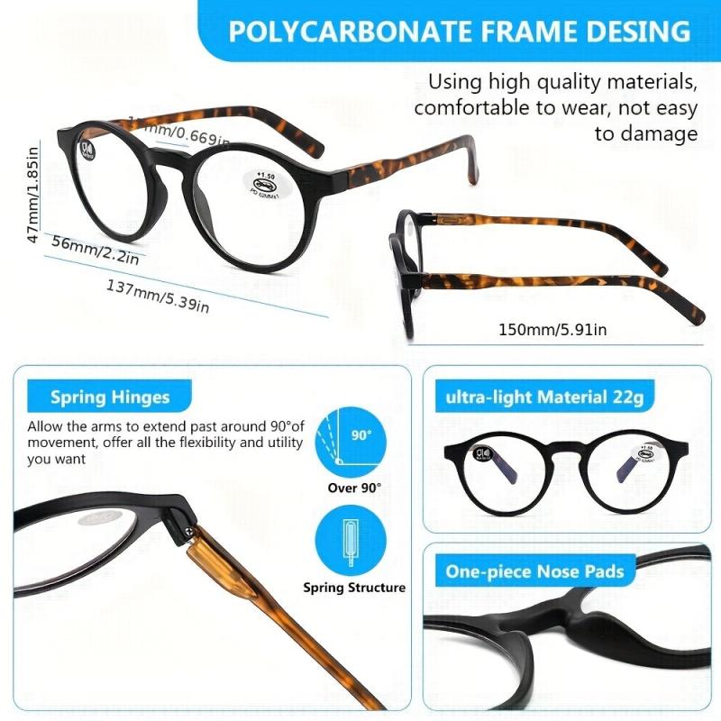 Light Blocking Reading Glasses for Home Use