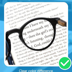 Light Blocking Reading Glasses for Home Use