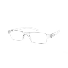 Rectangle Light Blocking Reading Glasses Unibody Stylish Eyeglasses