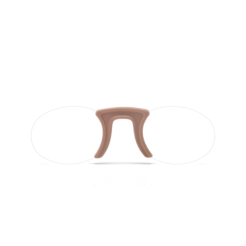 Round Frame Small Lens Nose Lens with Case No Glass Temple Presbyopia