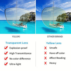 Women's Cat Eye Light Blocking Glasses Anti Glare UV Computer Glasses