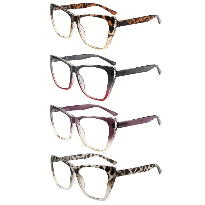Women's Cat Eye Light Blocking Glasses Anti Glare UV Computer Glasses
