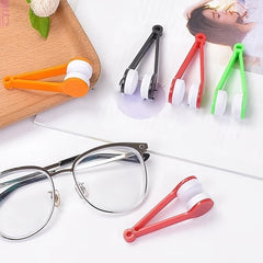 Portable Glasses Cleaner Brush Reusable Eyeglass Spectacles Cleaner