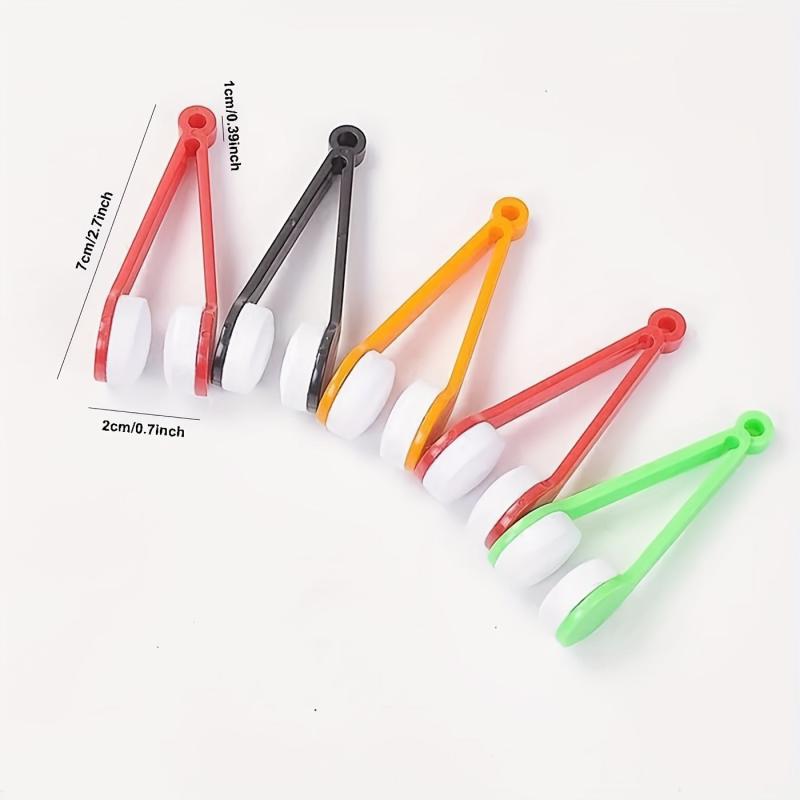 Portable Glasses Cleaner Brush Reusable Eyeglass Spectacles Cleaner