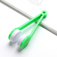 Portable Glasses Cleaner Brush Reusable Eyeglass Spectacles Cleaner