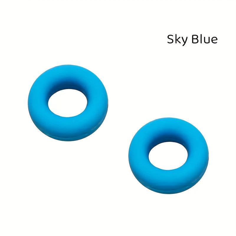 5 Pairs Colorful Silicone Glasses Accessories Anti Slip Comfort Support