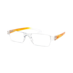 Rectangular Light Blocking Reading Glasses Unisex Stylish Eyeglasses