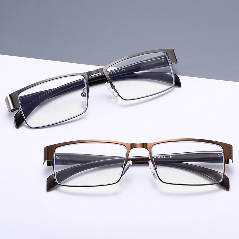 Metal Frame Spring Hinges Reading Glasses