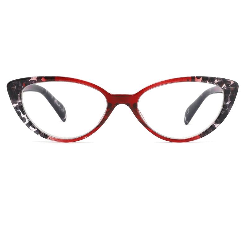 Cat Eye Reading Glasses Women Light Blocking Anti Glare UV