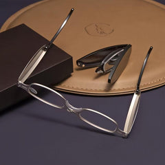 Portable Folding Presbyopic Glasses High Definition Reading Pocket Glasses