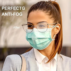 10pcs Anti fog Cloth Wipes For Glasses Nano Anti fog Cloth