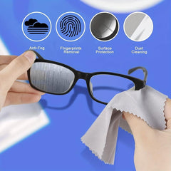 10pcs Anti fog Cloth Wipes For Glasses Nano Anti fog Cloth