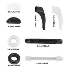 16 Pairs Anti Slip Glasses Ear Grip Hooks - Eyeglasses Retainers