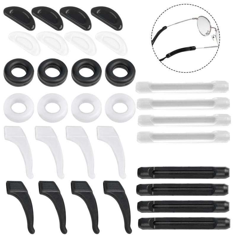 16 Pairs Anti Slip Glasses Ear Grip Hooks - Eyeglasses Retainers