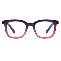 Square Computer Readers Light Blocking Glasses Men Women UV Anti Glare