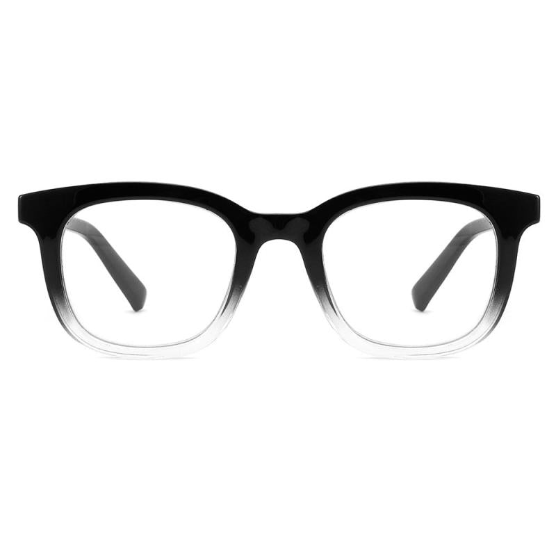 Square Computer Readers Light Blocking Glasses Men Women UV Anti Glare