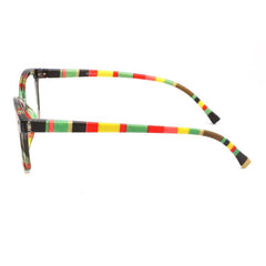 Women Reading Glasses Colorful Cat Eye Pattern Light Blacking Glasses