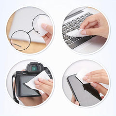 100pcs Eyeglasses Lens Wipes, Eyeglass Cleaner, Glasses Wipe