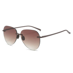 Plastic Rimless Frame Colorful Unisex Eyeglasses Sunglasses
