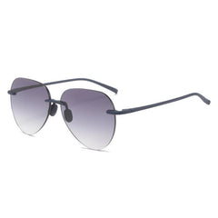 Plastic Rimless Frame Colorful Unisex Eyeglasses Sunglasses