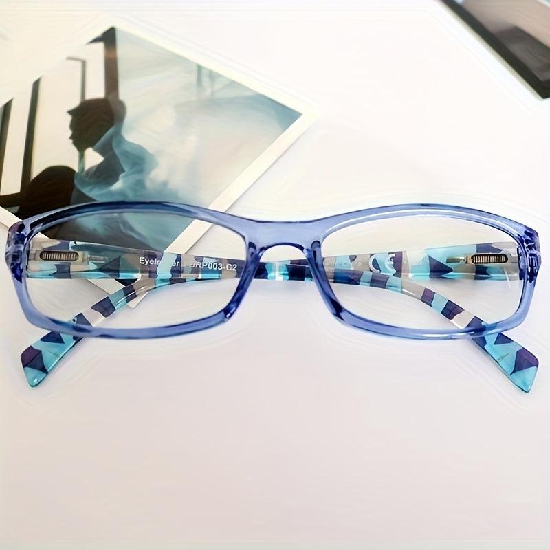 Anti Blue Light Reading Glasses with Pattern Print for Women